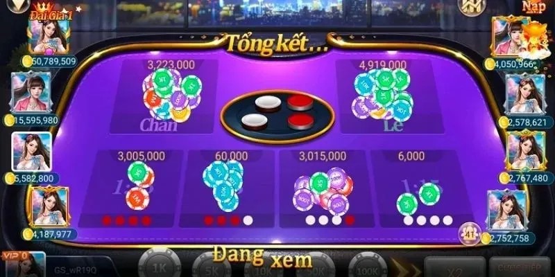 Kết quả Xóc đĩa iWin được xác định dựa trên mặt ngửa của bốn đồng xu